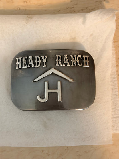 Initial/Brand Buckle